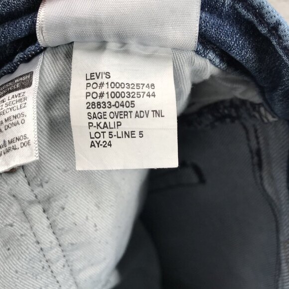 LEVIS 512 Jeans Mens 28x30 (Tag 28x32) Slim Taper Fit Stretch Premium Denim "E" - Picture 12 of 16